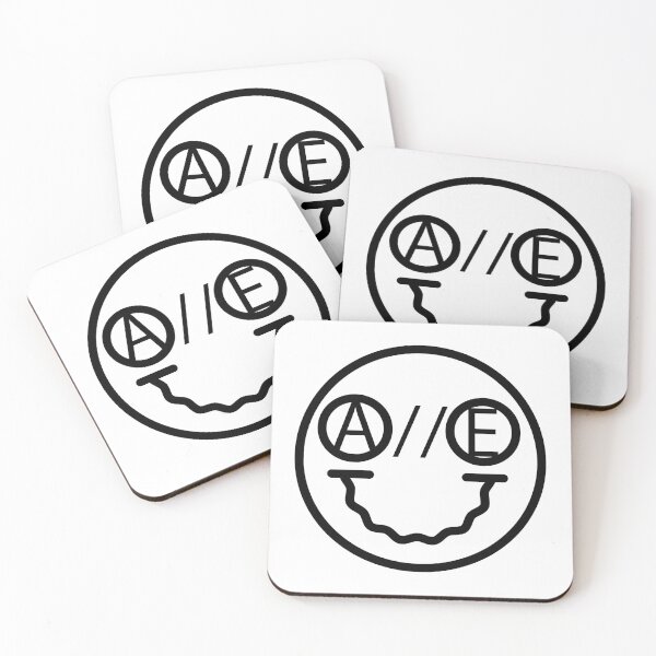 Item preview, A//E Anarchy Equality Smiley Face Black designed and sold by Dr-Faustus.