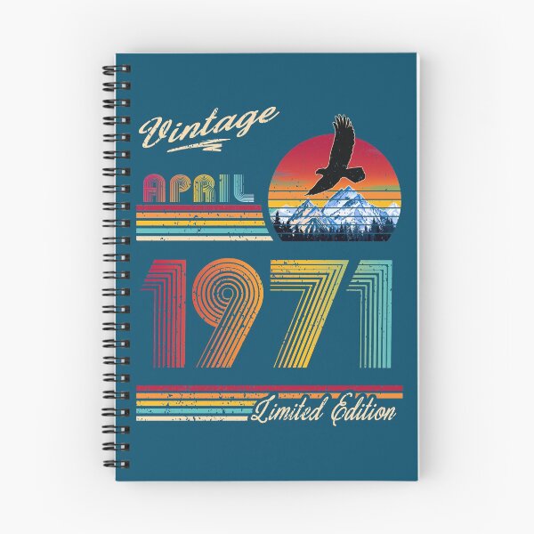 Item preview, Vintage April 1971 Birthday designed and sold by GreenSplash.