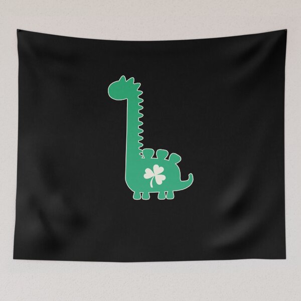 Item preview, St Patrick's Day Brontosaurus Dinosaur Shamrock designed and sold by PinkyTree.