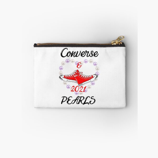 Item preview, Converse and pearls SNEAKERS INAUGRATION DAY 2021 designed and sold by AkilaShop.