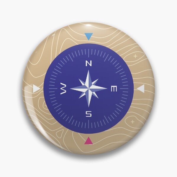 Item preview, Traveler's Compass - Adventures Awaits designed and sold by Artystarty.