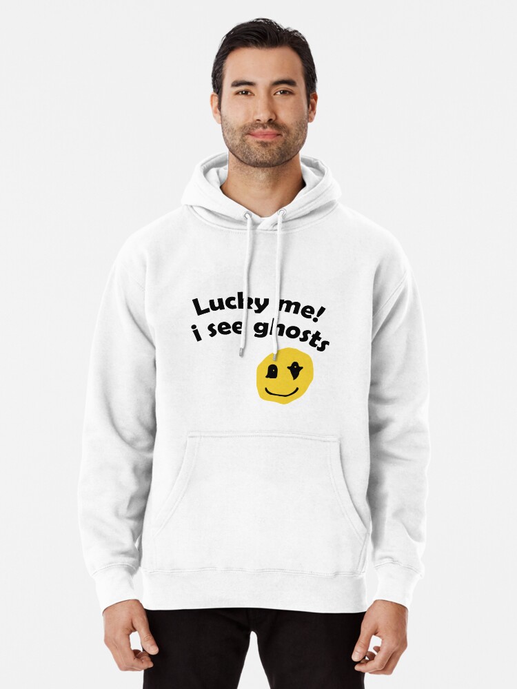 Lucky Me I See Ghost Trendy Hoodie Sweatshirt, Kanye West, Unisex