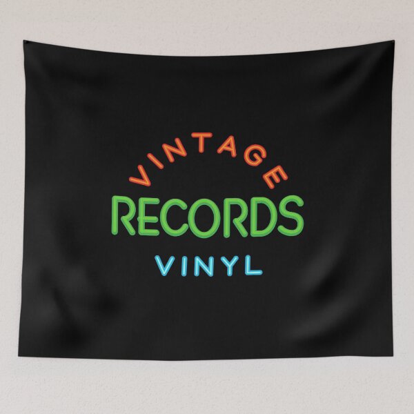 Item preview, Vintage Records Neon designed and sold by ArtofDissent.