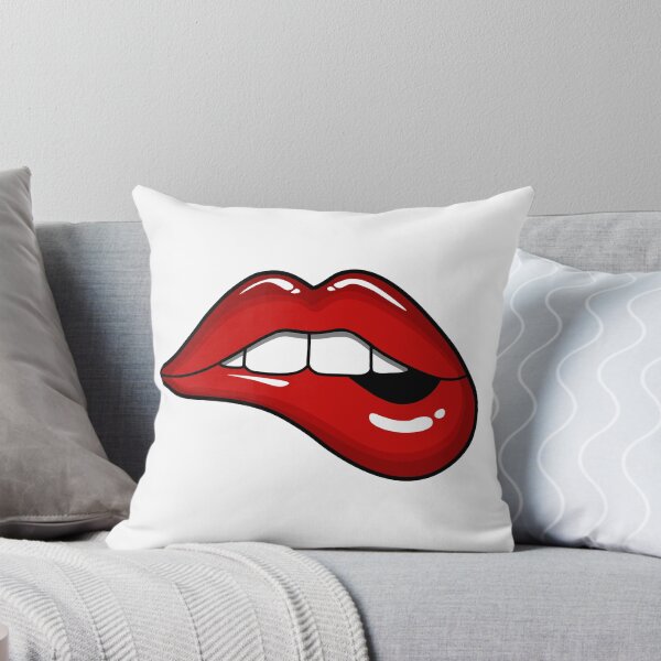Artikelvorschau, Red Lips Damenoberteil entworfen und verkauft von Flexize.