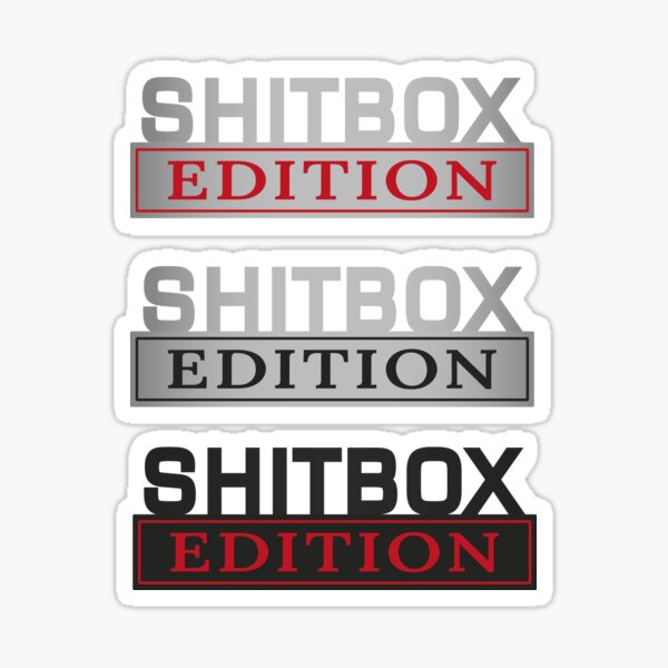 Item preview, Shitbox Edition designed and sold by Designer-Drang.