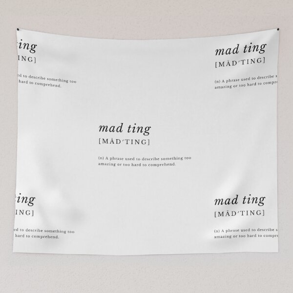 Item preview, Mad Ting | Slang | London designed and sold by itsokaybyme.