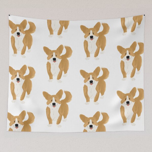 Item preview, Red Cardigan Welsh Corgi designed and sold by scribblesnsnuff.