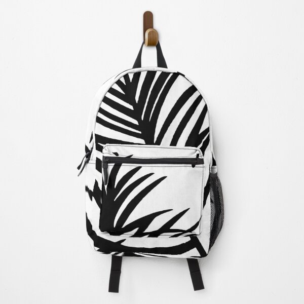 Item preview, zebra fronds - black and white - light mode designed and sold by TheDiamondRiot.