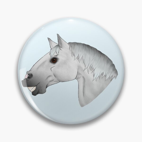 Item preview, Silver Kladruber Horse designed and sold by HaleyBlanton.