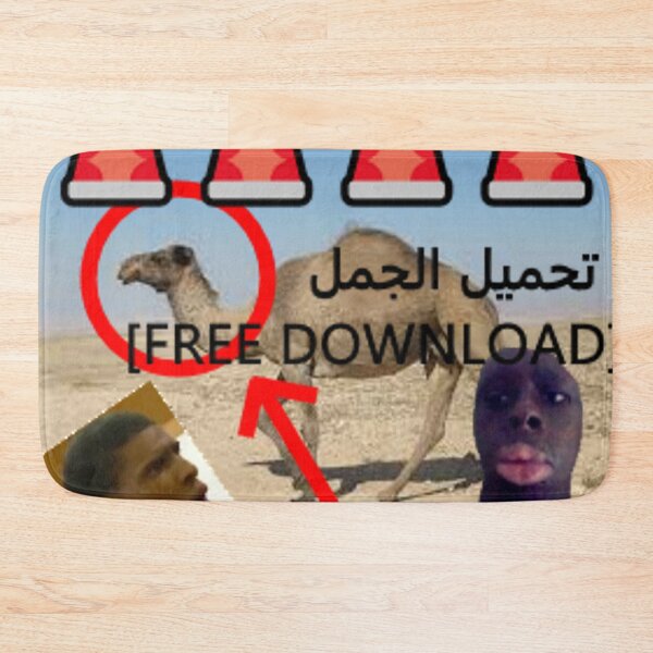Item preview,  [FREE DOWNLOAD] تحميل الجمل designed and sold by Arab-Funny.