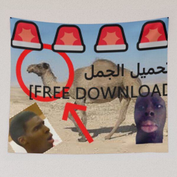 Item preview,  [FREE DOWNLOAD] تحميل الجمل designed and sold by Arab-Funny.
