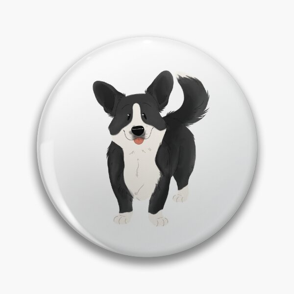 Item preview, Black Cardigan Welsh Corgi designed and sold by scribblesnsnuff.