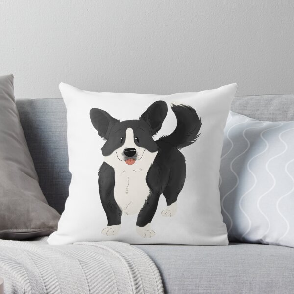 Item preview, Black Cardigan Welsh Corgi designed and sold by k-sea.