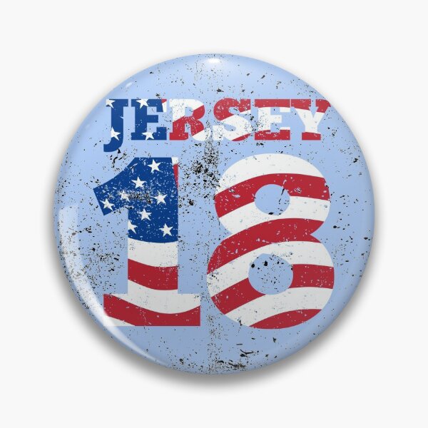 Item preview, US 18 Jersey designed and sold by Warrior Veteran Clothing.
