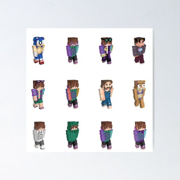 Cute noob Minecraft Skins