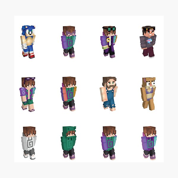 sapnap  Mc skins, Dream team, Skydoesminecraft