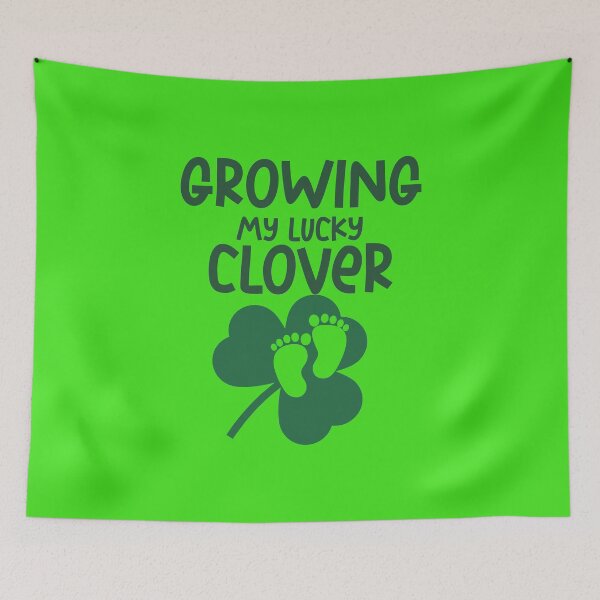 Item preview, GROWING MY LUCKY CLOVER designed and sold by Adhiambo.
