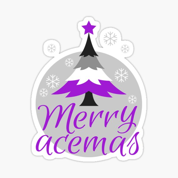 Merry Acemas Sticker