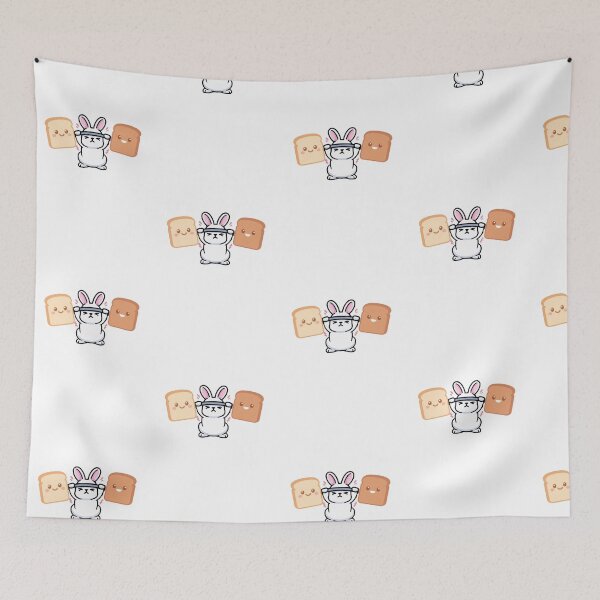 Item preview, cute bunny rabbit loaf designed and sold by lefdaouired.
