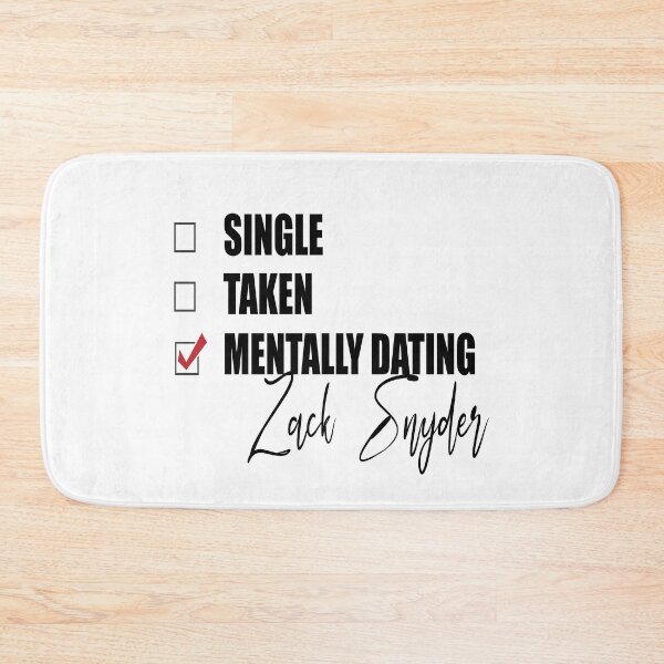 Item preview, Mentally Dating Zack Snyder designed and sold by Bend-The-Trendd.