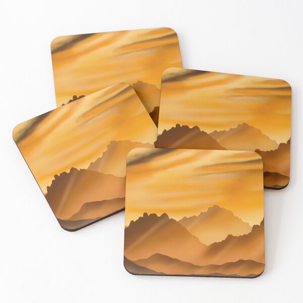 Item preview, Orange Mountain Landscape designed and sold by susys-doodles.