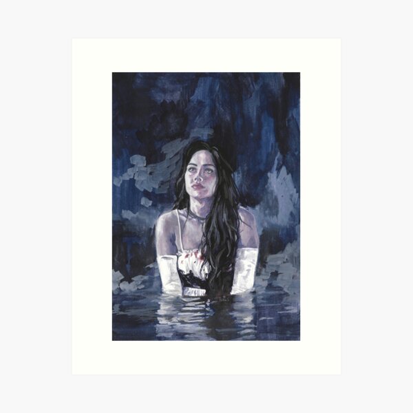 Jennifer's Body Gouache Art Print