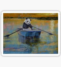 Panda Reflections Sticker