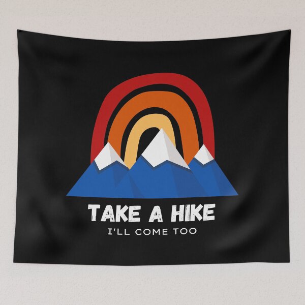Item preview, Take a Hike, Mountain Design designed and sold by Pique-Interest.