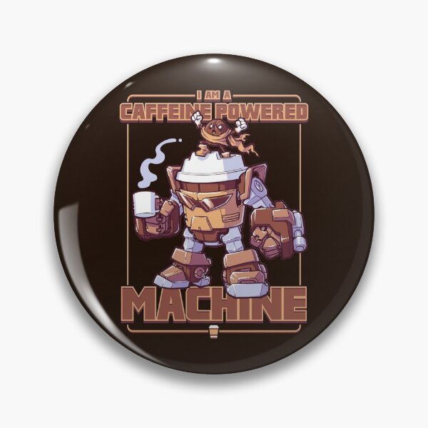 Item preview, Caffeine Powered Machine designed and sold by Obvian.