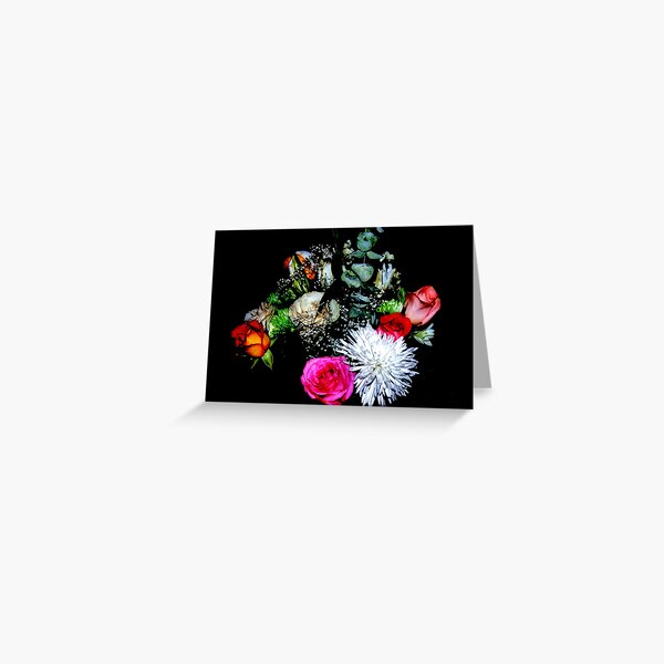 DARK BOUQUET Greeting Card