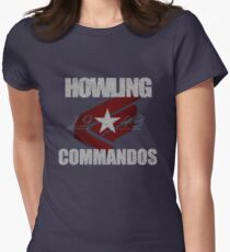 Kommandos stolz Tailliertes T-Shirt