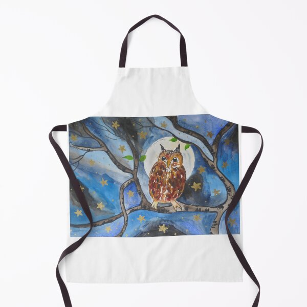Item preview, Owl among Stars at Night designed and sold by Casimirasart.