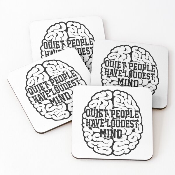 Item preview, Quiet People Have Loudest Mind designed and sold by YAHIA-14.