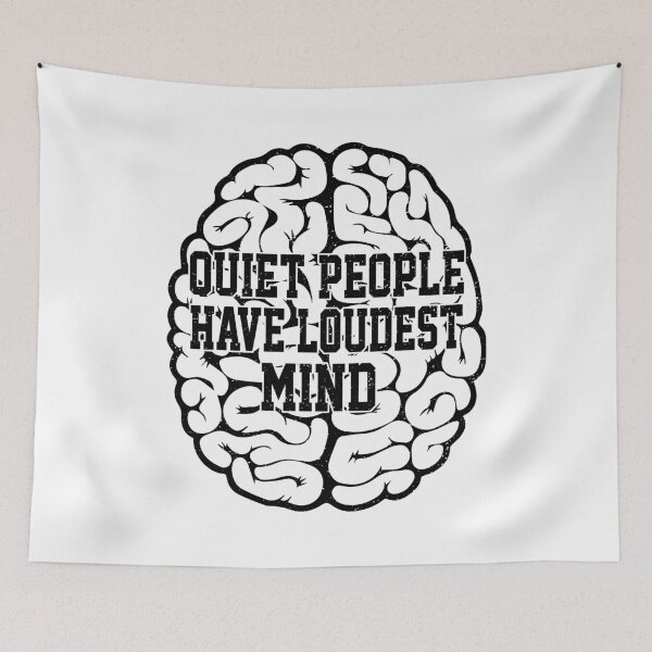 Item preview, Quiet People Have Loudest Mind designed and sold by YAHIA-14.