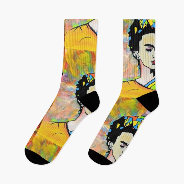 Item preview, Frida Khalo: colorful and geometric designed and sold by acdlart.