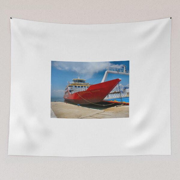 Item preview, The Thassos Island ferry. designed and sold by ronsaunders47.