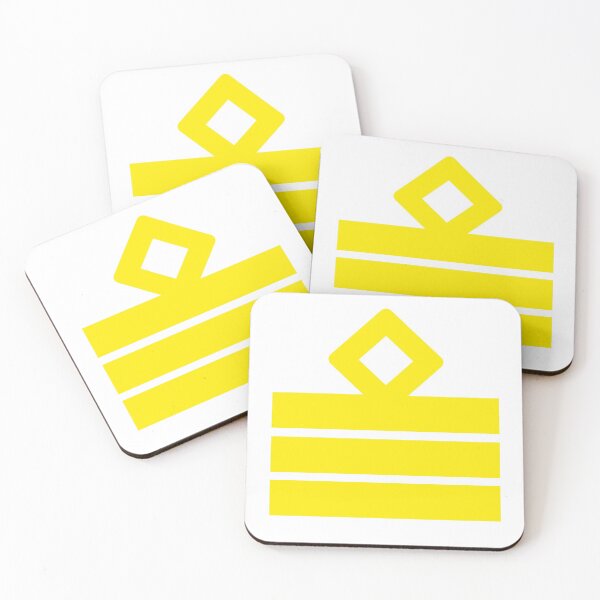 Item preview, Chief Mate Epaullets Maritime Hierarchy, White. Diamond. Rhombus. designed and sold by Sailor-One.