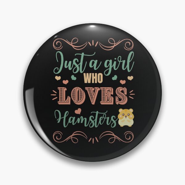 Item preview, Just a Girl Who Loves Hamsters designed and sold by MusberriDesigns.