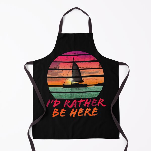 Item preview, I'd Rather Be Sailing in the Sunset Vintage designed and sold by Nerd Shizzle.