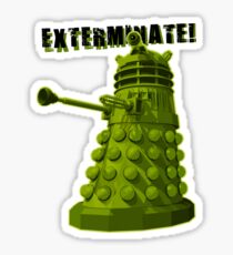 EXTERMINATE ARMY Sticker