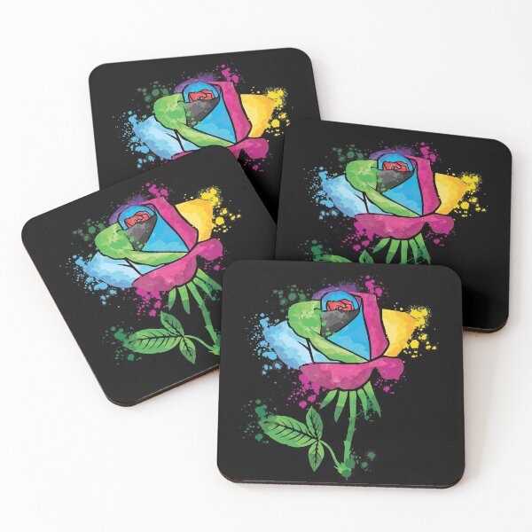 Item preview, Multi color rose Art designed and sold by Soumita.