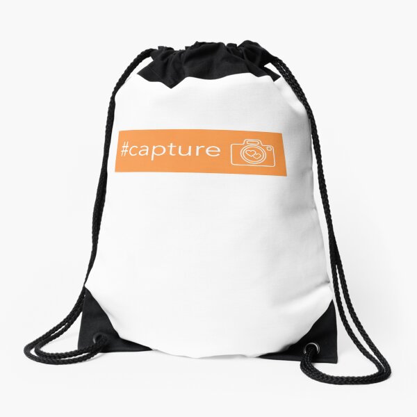 Capture the Moment Drawstring Bag