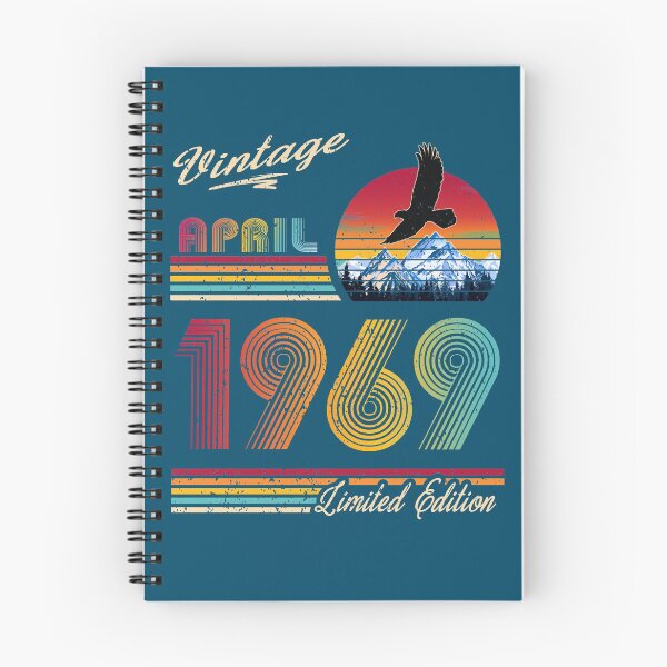 Item preview, Vintage April 1969 Birthday designed and sold by GreenSplash.