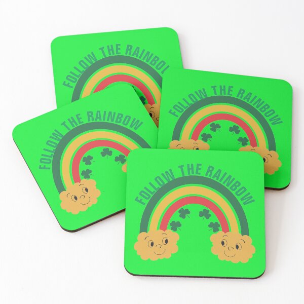 Item preview, FOLLOW THE RAINBOW QUOTE FOR THE LOVERS OF ST.PATRICK DAYS CELEBRATIONS designed and sold by Adhiambo.