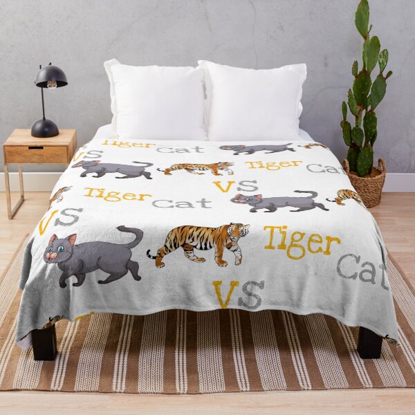 Item preview, Cute cat vs tiger shirts, cute cat vs tiger design, cute cat vs tiger lover, funny cat vs tiger masks, funny cat vs tiger phone cases, nice cat vs tiger stikars, cat vs tiger mugs, cat vs tiger clock  designed and sold by Poussyarts.