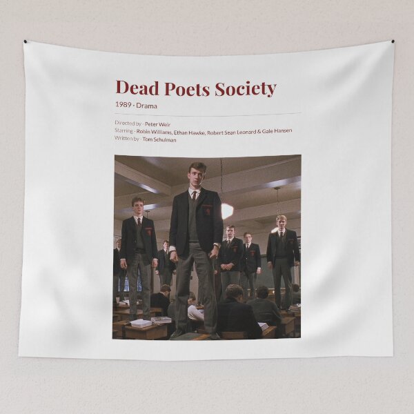 Item preview, Dead Poets Society (1989) Peter Weir Movie  designed and sold by TamDigitalPrint.