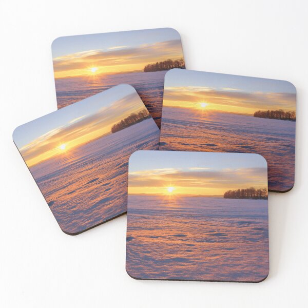 Item preview, Winter sunset designed and sold by Svetlana Korneliuk.