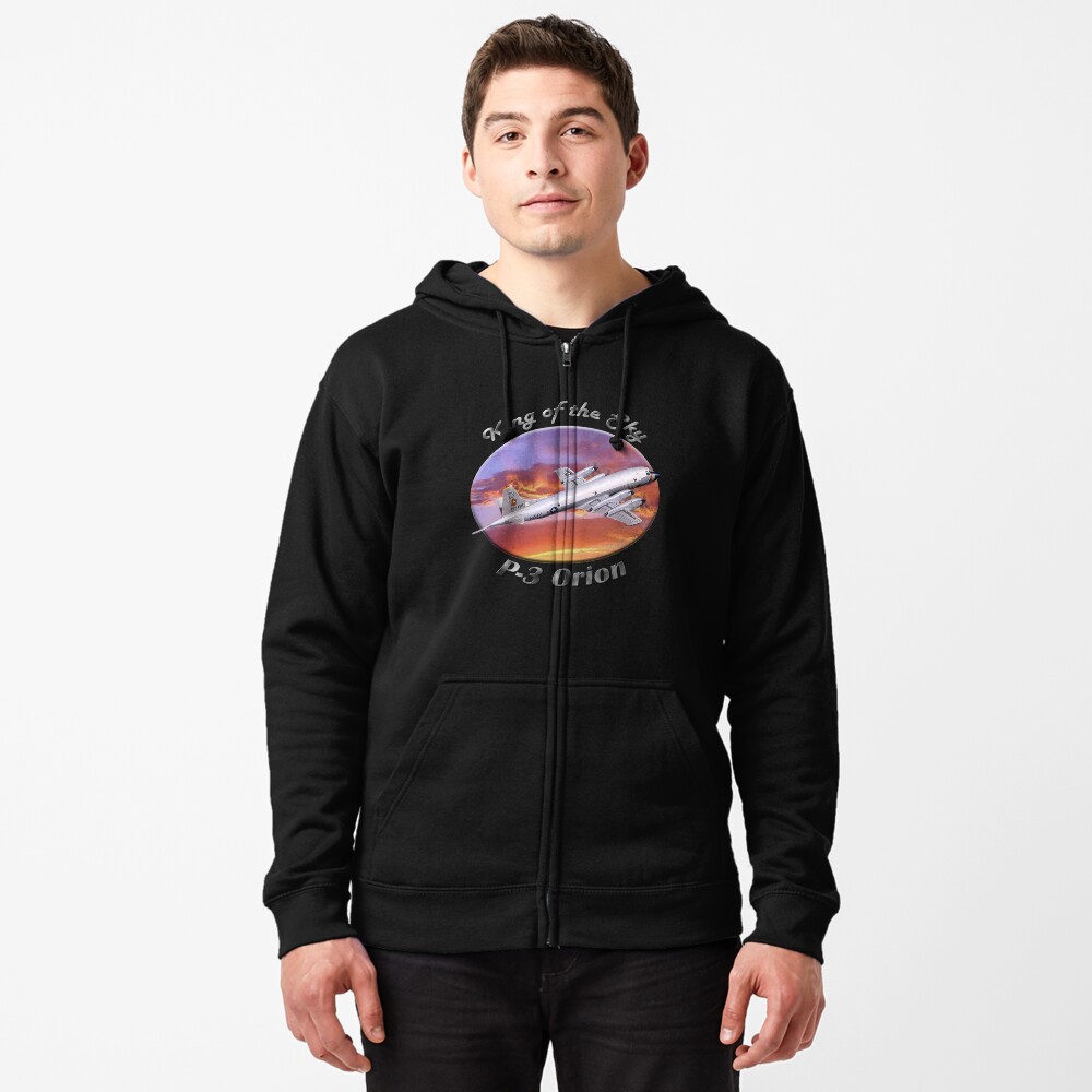 P-3 Orion King Of The Sky Zipped Hoodie