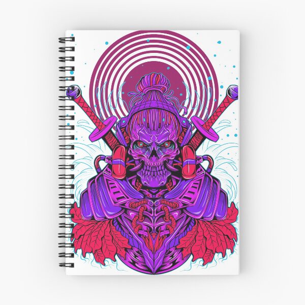 Item preview, skull onimusha neon color future designed and sold by stellmutha.