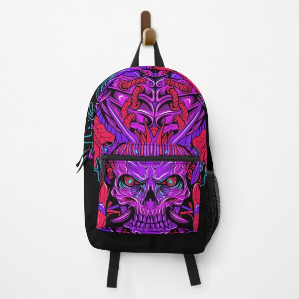 Item preview, skull onimusha neon color future designed and sold by stellmutha.